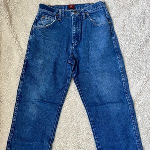 Wrangler relaxed denim jeans